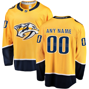 Nashville Predators Pelipaita Fanatics Branded Kulta Koti Breakaway Tilpasset